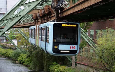 Wuppertaler Schwebebahn, patrimonio industrial