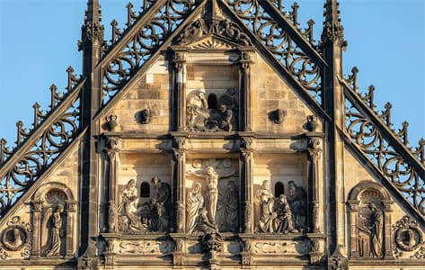 Detalle de la catedral St. Paulus de Münster