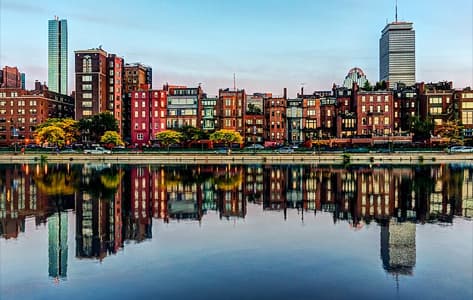 Boston, punto inicial del viaje en tren por las capitales de la costa este de los Estados Unidos