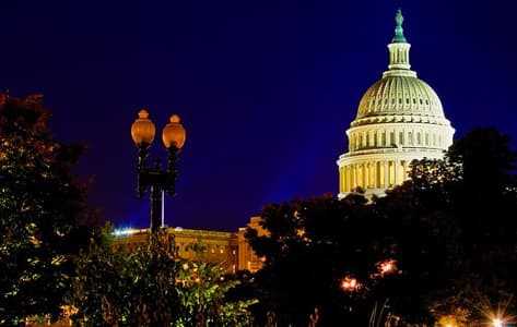 El Capitilio de Washington DC, en nuestra ruta en tren por los EEUU